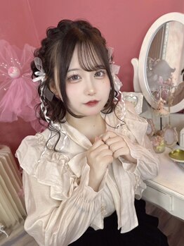 アリエス 大宮駅西口店(Aries)の写真/再来ヘアセット¥2,400～/崩れにくいヘアセット定評◎結婚式・パーティーにヘアセット&ヘアメイクをご提案！