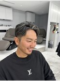 海外メンズヘア/ハイライトカラー
