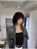 スパイラルレイヤーボブパーマ
