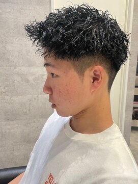 バックス メンズヘアー(BUCKS men's hair) アップバング/ツイストスパイラル/ツイスト