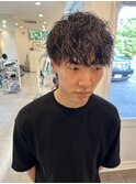 ゆるめ無造作パーマ!