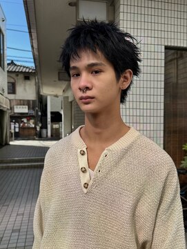 ヒュージ 三軒茶屋(huge) シャドウパーマ /フェザーショート /#刈り上げないショート