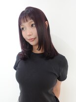 サードアベニュー(3rd Avenue.) ボルドーカラー/レッドブラウン/レイヤー/顔周りカット/20代30代