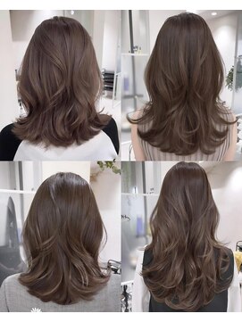 ムード(MOOD,) 暗めカラー/グランマッシュ[レイヤーカット/髪質改善/銀座]