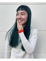 ヌイヘアー(nui hair) ブルーグリーン