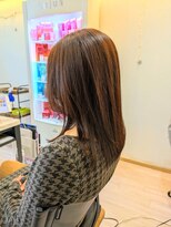 ラルリーブル(Lall Libre)&nbsp;センター分け前髪無し☆セミロング