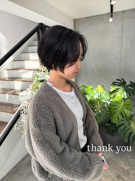 【栗本浩司】大人のショートボブ