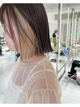 レイズ 国分寺店(RAYS) イヤリングカラー・ボブ・ミルクティーベージュ　[国分寺]