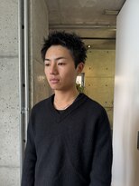 ソーレ(sole)&nbsp;yosuke 黒髪大人短髪スパイキーショート