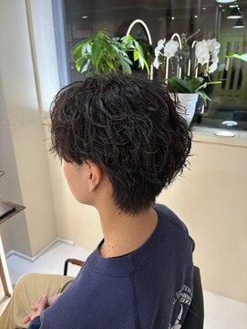 ラ ポルト ドゥ サワ(La Porte de SAWA) ニュアンスフェザーパーマ【シャドウパーマ/フェザーパーマ】