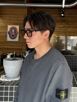 ラロ(raro)&nbsp;センターパートストレートマッシュ