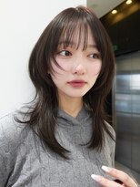 アンアミ シブヤ(Un ami shibuya)&nbsp;［Unami】レイヤーカット／ハッシュカット/透明感カラー