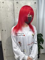 ラニヘアサロン(lani hair salon) レッドカラー/ワインレッド/ブリーチ/ハイトーン/レイヤーカット