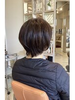 アシャ ヘアー ソリューション 神戸店(asha hair solution)&nbsp;ミルクティーブロンド/ダークブルー/デジタルパーマ/摂津本山