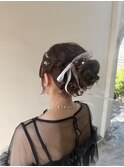 おだんごヘアセット！