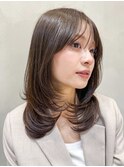 髪質改善カラーの丸みショートボブ*