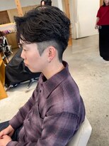 ヌークバイラヴェスト 四日市(neuk by lovest)&nbsp;【neuk服部】リバースセンターパートニュアンスパーマ