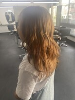 エミタス 柳通り(Emitas.)&nbsp;【和歌山美容室】オレンジベージュで艶感UP
