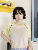 ヨヨ(yoyo)&nbsp;ニュアンスパーマ×前上がりショートボブ