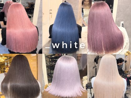 アンダーバーホワイト(_white)の写真