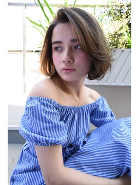 スタジオ エット(studio ett) 大人可愛いナチュラルボブ