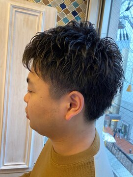 トリコ 梅田茶屋町店(trico) くせ毛風ナチュラルパーマスタイル