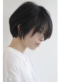 【麻布十番・三田・田町】黒髮ショート&前下がりボブ