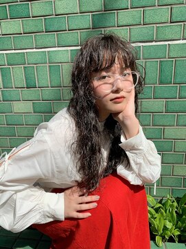 キューズ クラブ(cuz KLUB) 【cuzKLUB】マッシュバング×スパイラルパーマ【池袋】