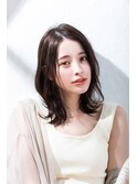 マロンベージュ/濡れ艶ヘア×色っぽい大人女子20代30代40代50代