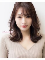 アフロート ギンザ(AFLOAT GINZA)&nbsp;AFLOAT GINZA 明日香の ミルクティーブラウン/くびれヘア/30代