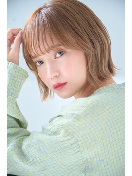 リトル 福岡(little) くびれ外はねボブ