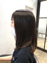 アリアバイエクラート 池袋店(ARiA by ECLART) 大人かわいいワンカールアッシュブラウン