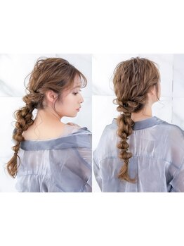 [#ヘアセット#横浜]【☆パーティーヘアセット☆一律 ￥4900】結婚式/卒業式などにオススメ♪