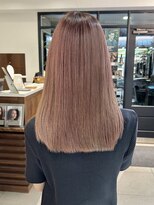 アイフィール アヴェダ 瑞江店(i feel AVEDA)&nbsp;【藤田】ブリーチ有り×ペールピンクシルバーヘアカラー