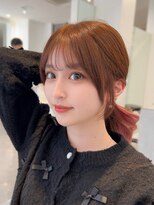 シティーバイローウェ 表参道(City/louwe)&nbsp;小顔見せ顔まわり/フェイスレイヤー/アッシュベージュ