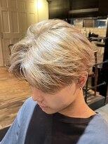 エイト メン 渋谷店(EIGHT MEN)&nbsp;外国人風カラーセンターパート