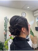 編み込みシニオン