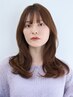【ダメージ改善】カット+オーガニックカラー＋２STEP Tr　￥8500