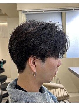 ニコ トウキョウ ヨコハマ(nico) センターパート/縮毛矯正