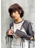 【自然なツヤ髪】カット＋前髪ポイント艶髪ストレート＋超音波TOKIO  14300円