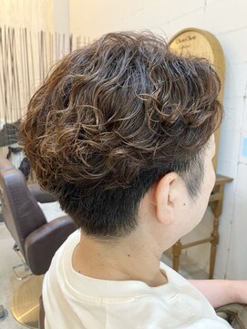 シュシュクルール(Chou Chou Couleur) レディースベリーショート×ニュアンスパーマ