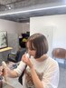 【透明感抜群】ブリーチなしダブルカラー＋SILLOクイックトリートメント12100