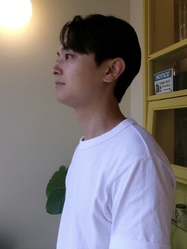 ヒントステーション フォーメンズ(HINTSTATION for Men's) 〈浅草 半個室〉 センターパート/ナチュラル