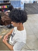 スパイラルパーマ