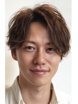 メンズ ルシードスタイル アウラ 松戸市五香(LUCIDO STYLE Aura)&nbsp;波巻きツイストスパイラル×ショートセンターパートのニュアンス