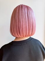 ヴァンカウンシル 一宮店(VAN COUNCIL)&nbsp;甘さだけじゃない、モードな存在◎丸みボブ×ピンク