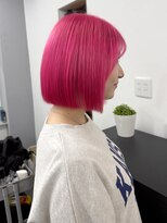 セレーネヘアー 難波店(Selene hair)&nbsp;ピンクカラー/ビビットカラー/ハイトーンボブ