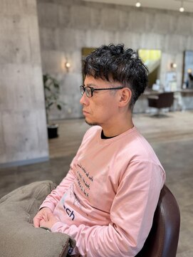 アーチ(ARCH) ツーブロスパイラルパーマ【ARCH片山】