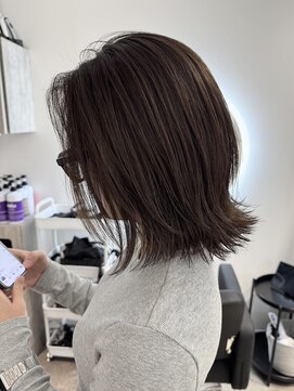 ホープ(hope) ボブ/切りっぱなしボブ/オリーブカラー