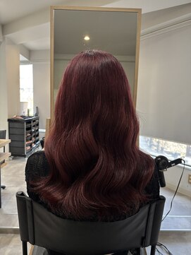 ワインレッドカラー